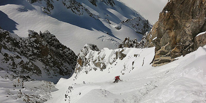 ski de rando à Chamonix