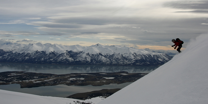Ski de rando en patagonie