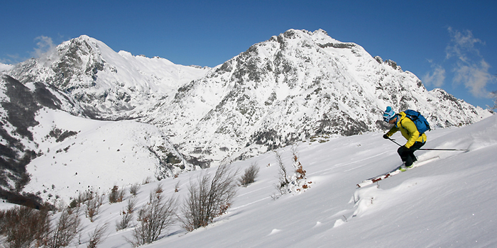 ski de rando en Corse, ghisoni