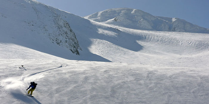 ski de rando au pic d'Orhy