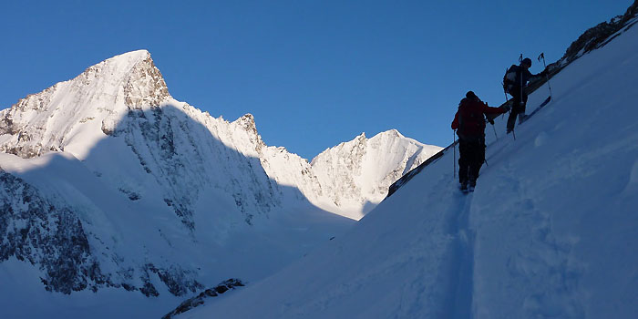 Ski de rando dans les ski fields du Canterbury en nouvelle Zélande 