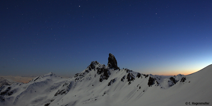 La pierra menta ski rando