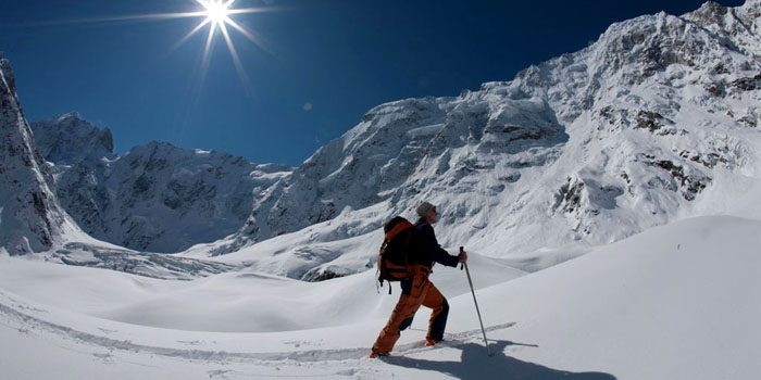 Ski de rando dans le Caucase Central