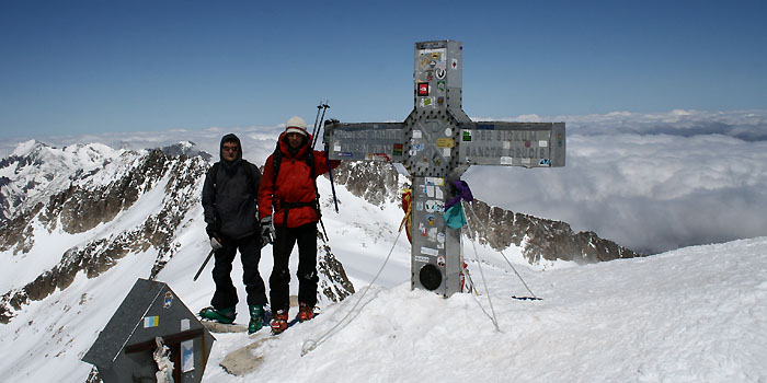 L'Aneto, le to&icirc;t des Pyr&eacute;n&eacute;es