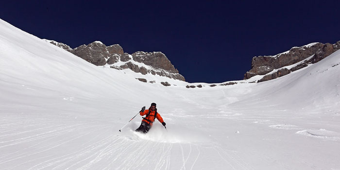 Ski de randonnee dans les Aravis