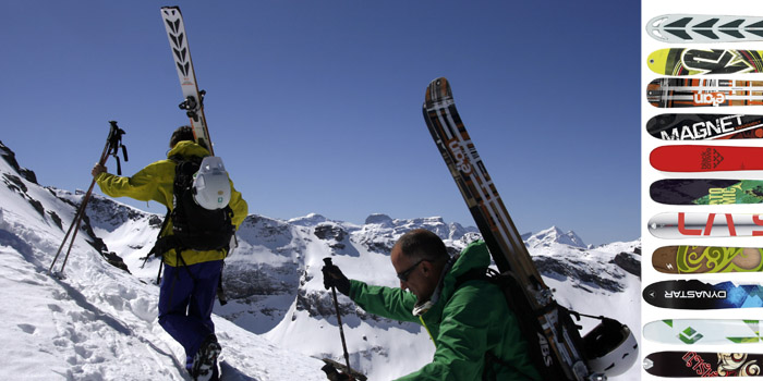 test skis de rando larges