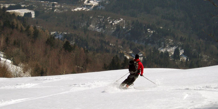 Ski de randonnée dans les Vosges