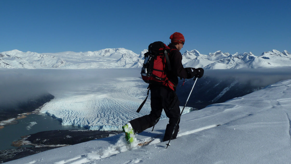 ski de rando en Patagonie