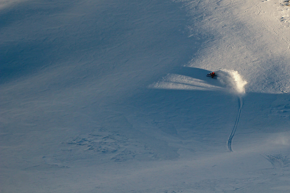 ski de rando au canada plein de poudre