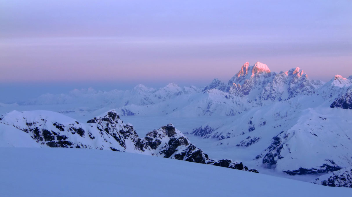 ski de randonnée en géorgie