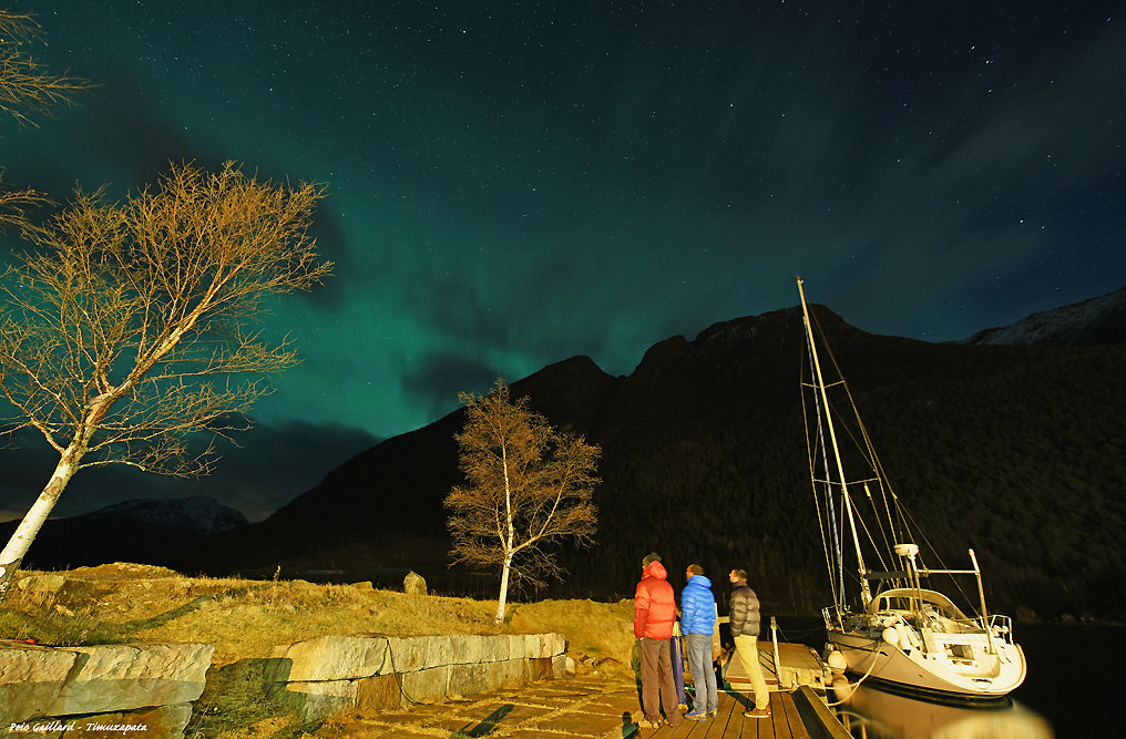 Aurores boréales en Norvège