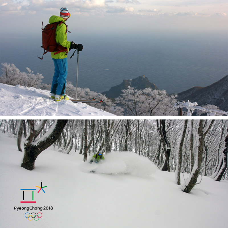 Ski de rando en Corée du sud