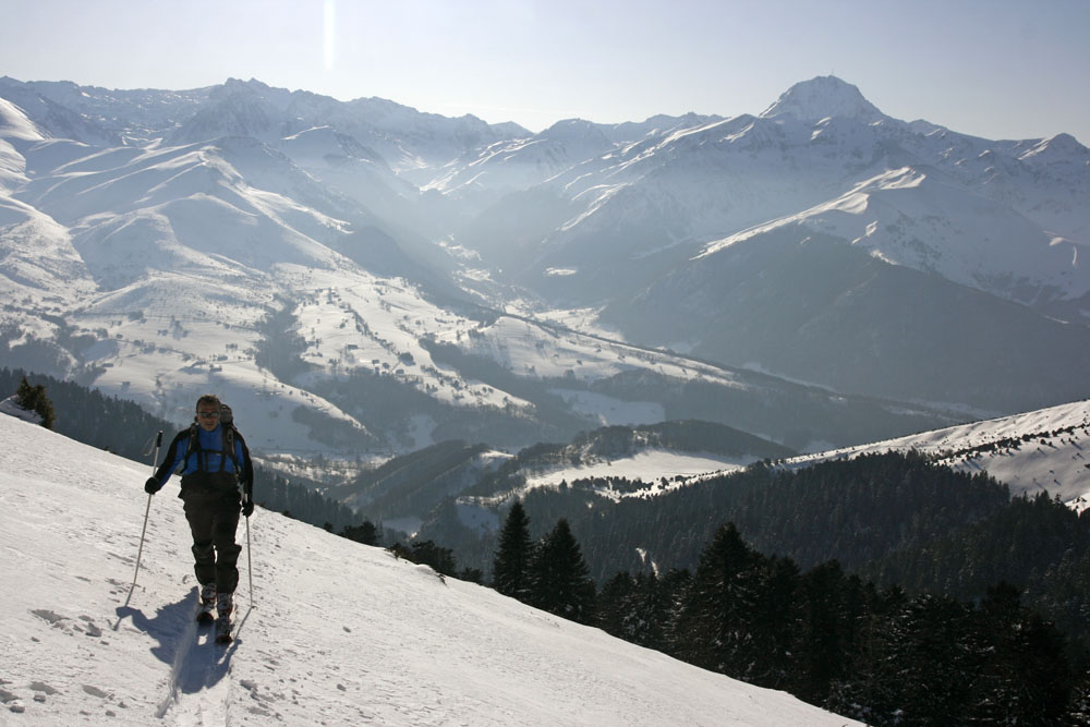 Payolle : ski de rando, escalade, VTT