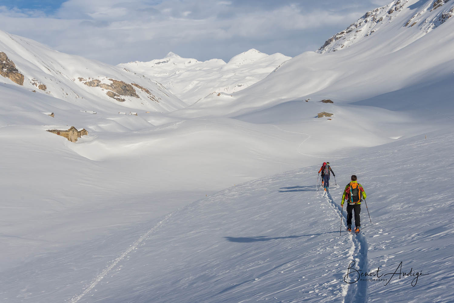 Raid à skis Modane - Val d'Isère