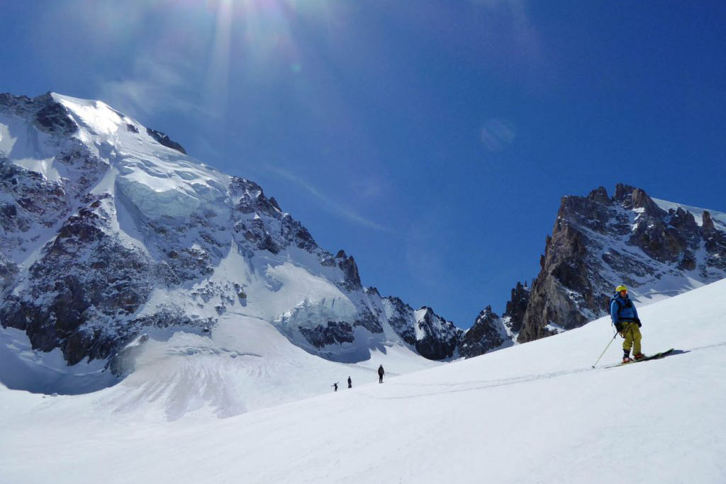 Aiguilles Dorées : ski de haute montagne à la carte