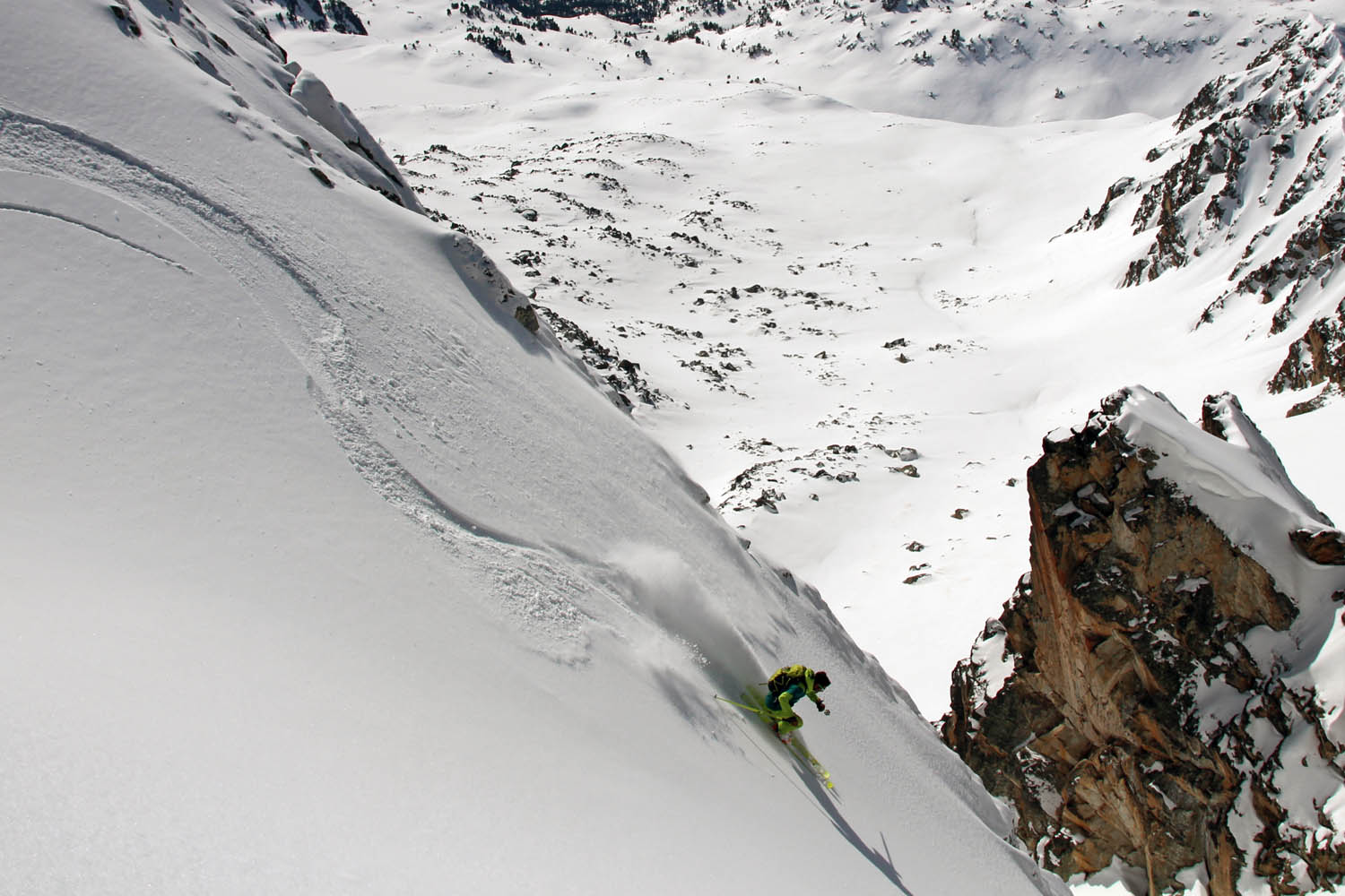 Ski de rando inter stations dans les Pyrénées