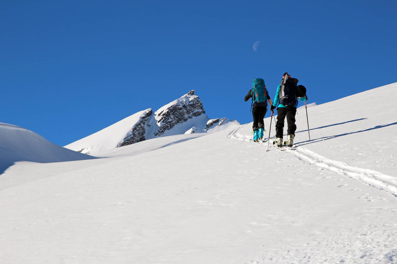 ski de rando à La Rosière