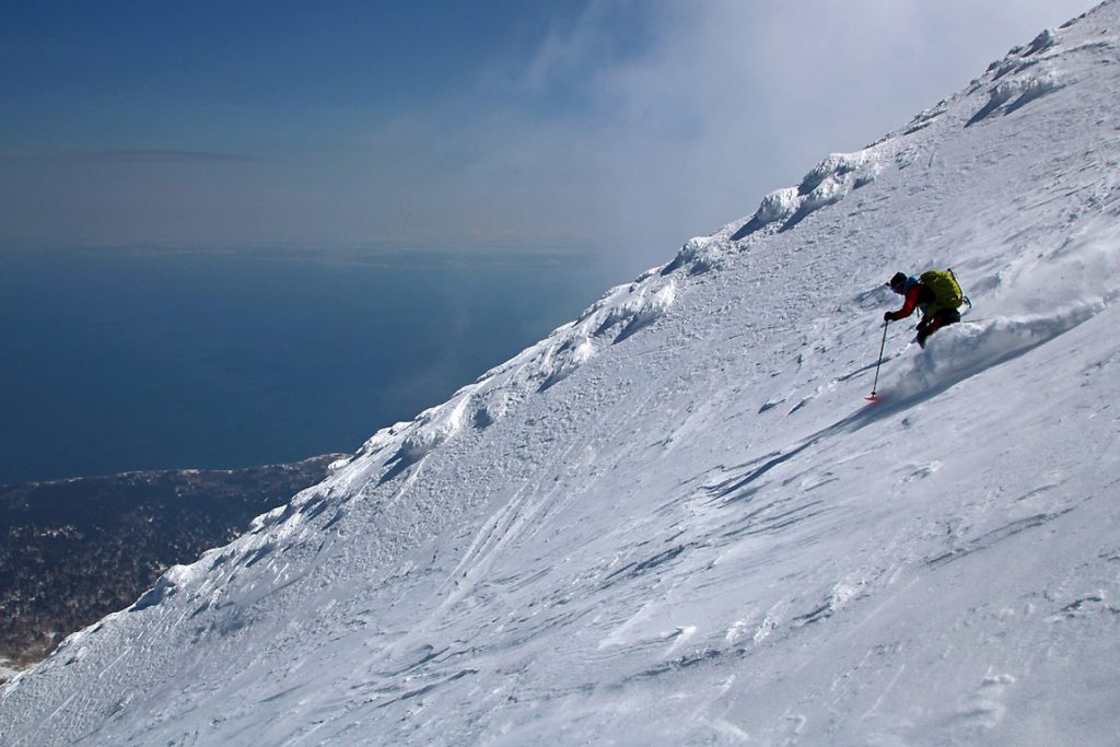 ski randonnee blizzard zero 85 descente