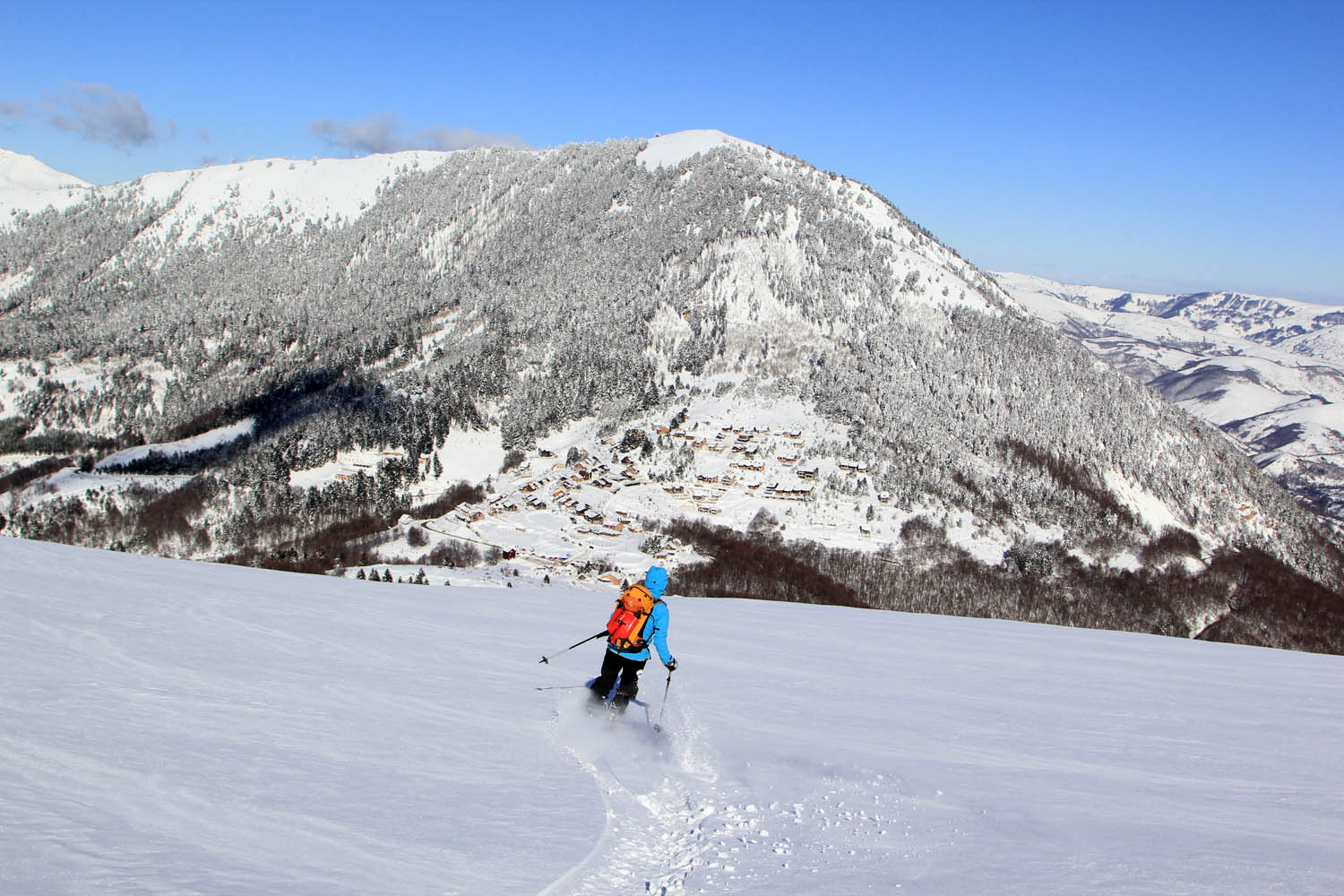 Ski de rando au Kosovo