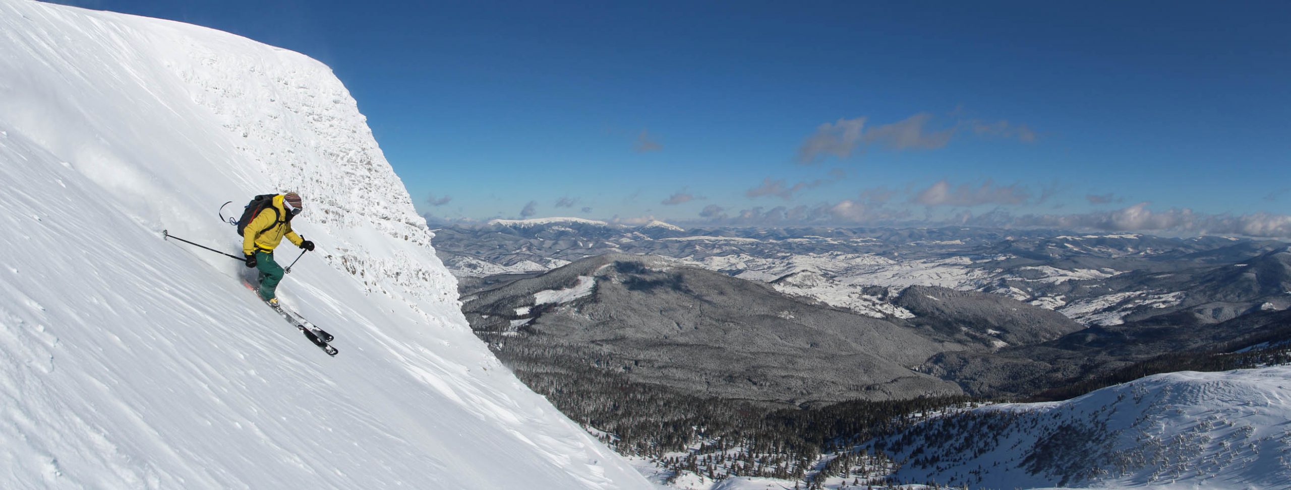 Descente à Dragobrat