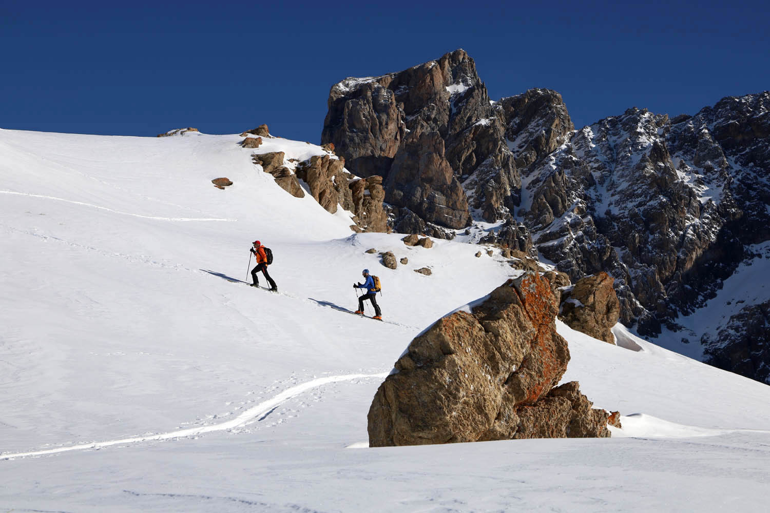 ski de rando à Fouillouse