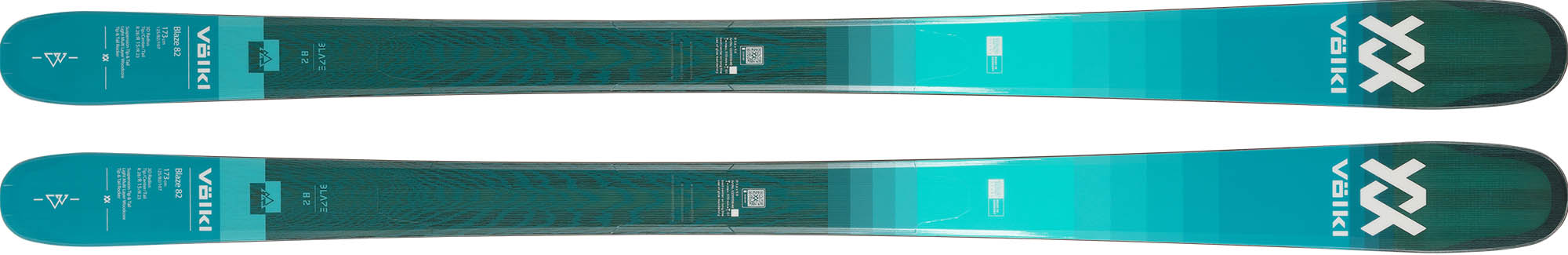 Volkl 2024 Blaze 82 Women's Skis - All-Mountain Freeride Skis For Intermediate Skiers