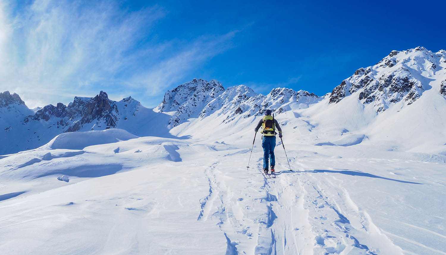 Ski de rando dans le Val Montjoie, entre Beaufortain et Mont Blanc
