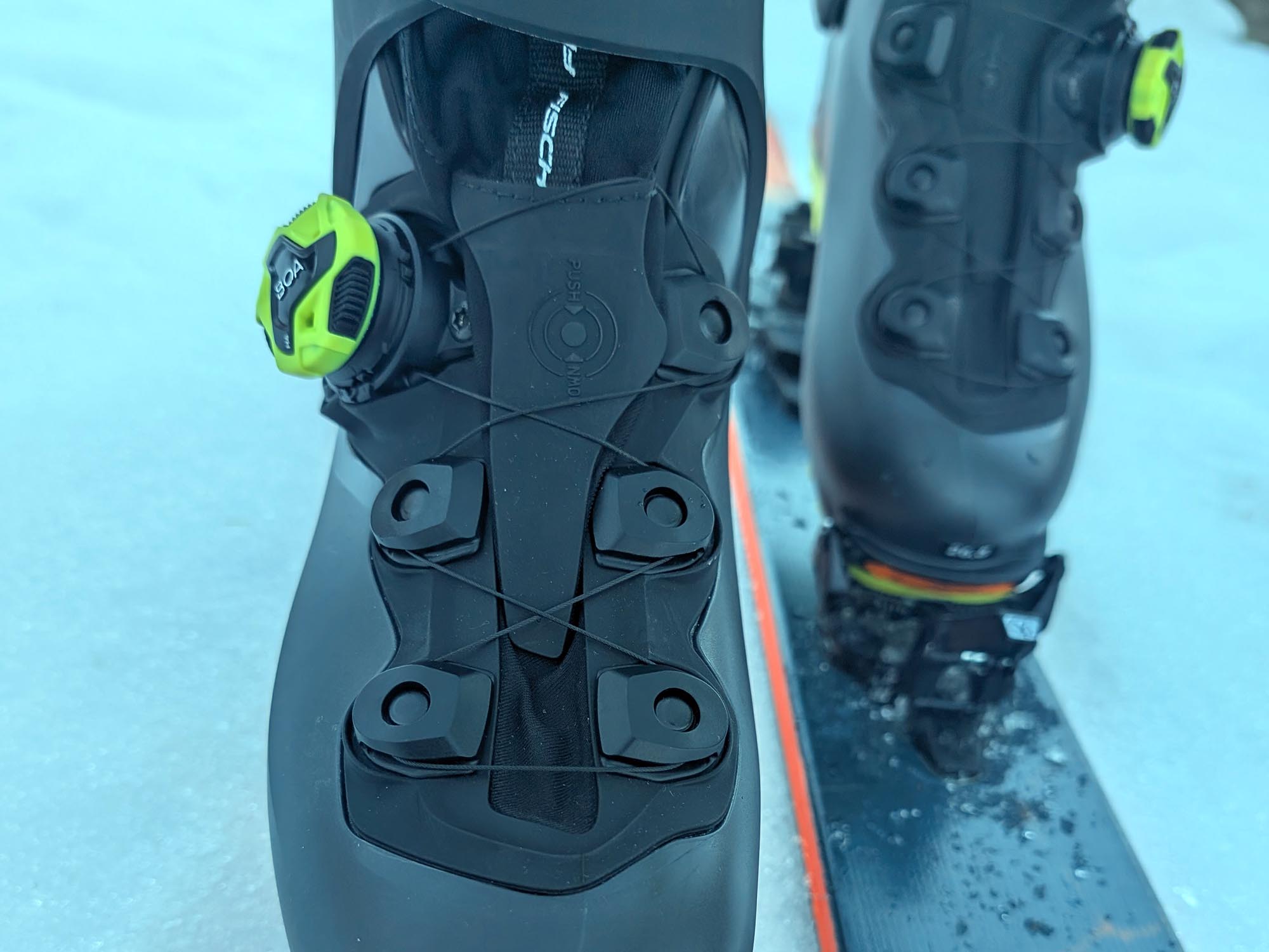Test Chaussure Ski Rando Fischer Travers Carbon Pro Montee