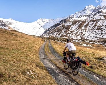 La traversée des Alpes en vélo-ski