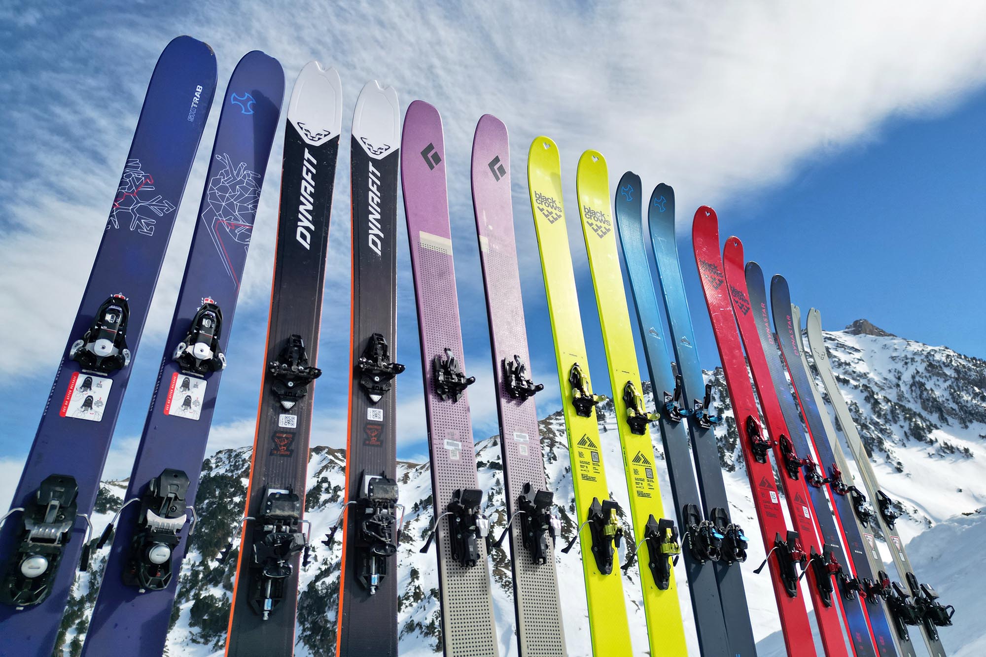 2027 ski touring skis on test