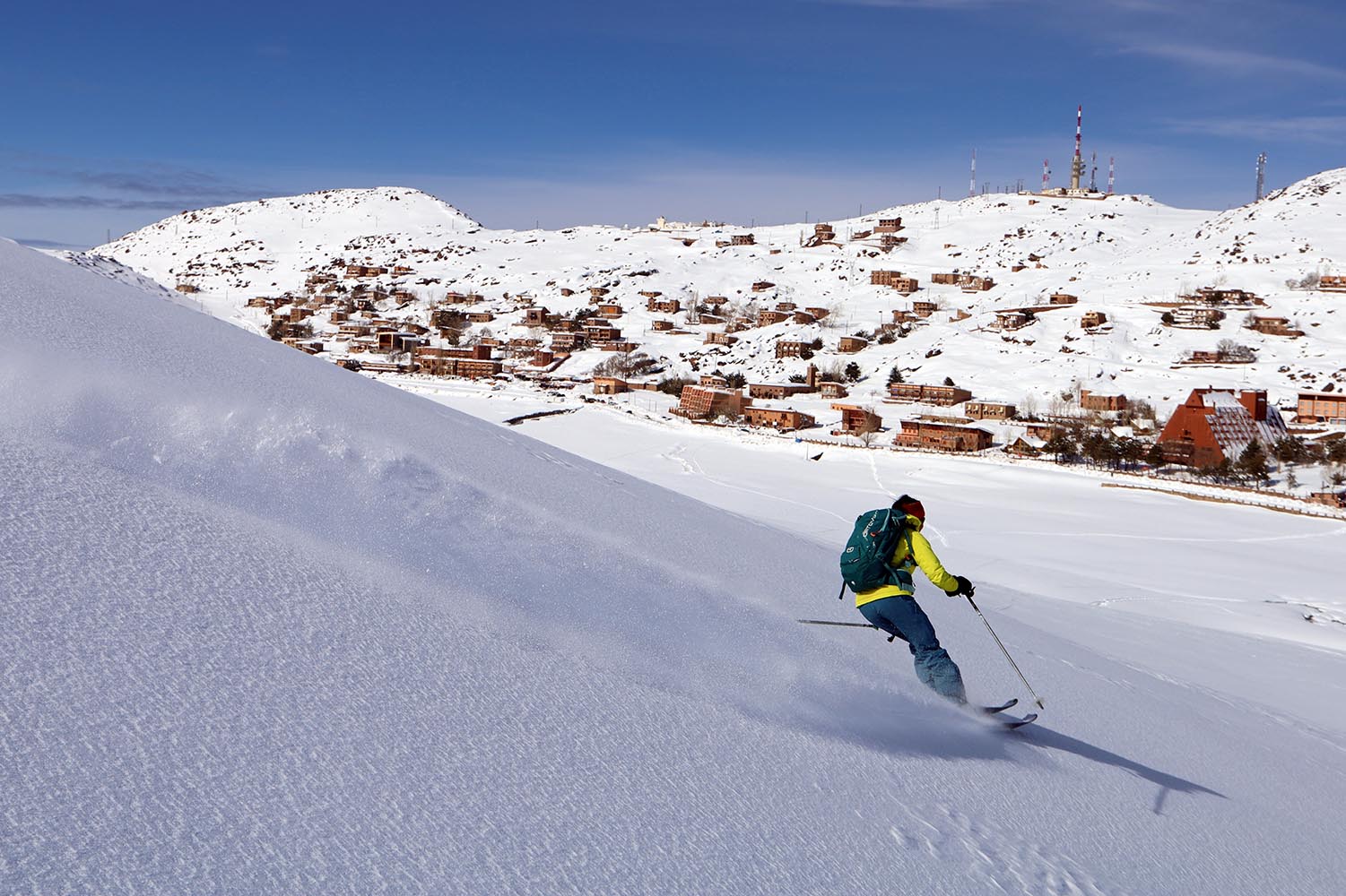 Oukaimeden Ski Express Au Maroc