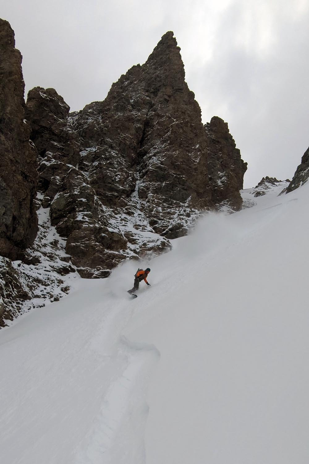 Test Jones Howler splitboard descente