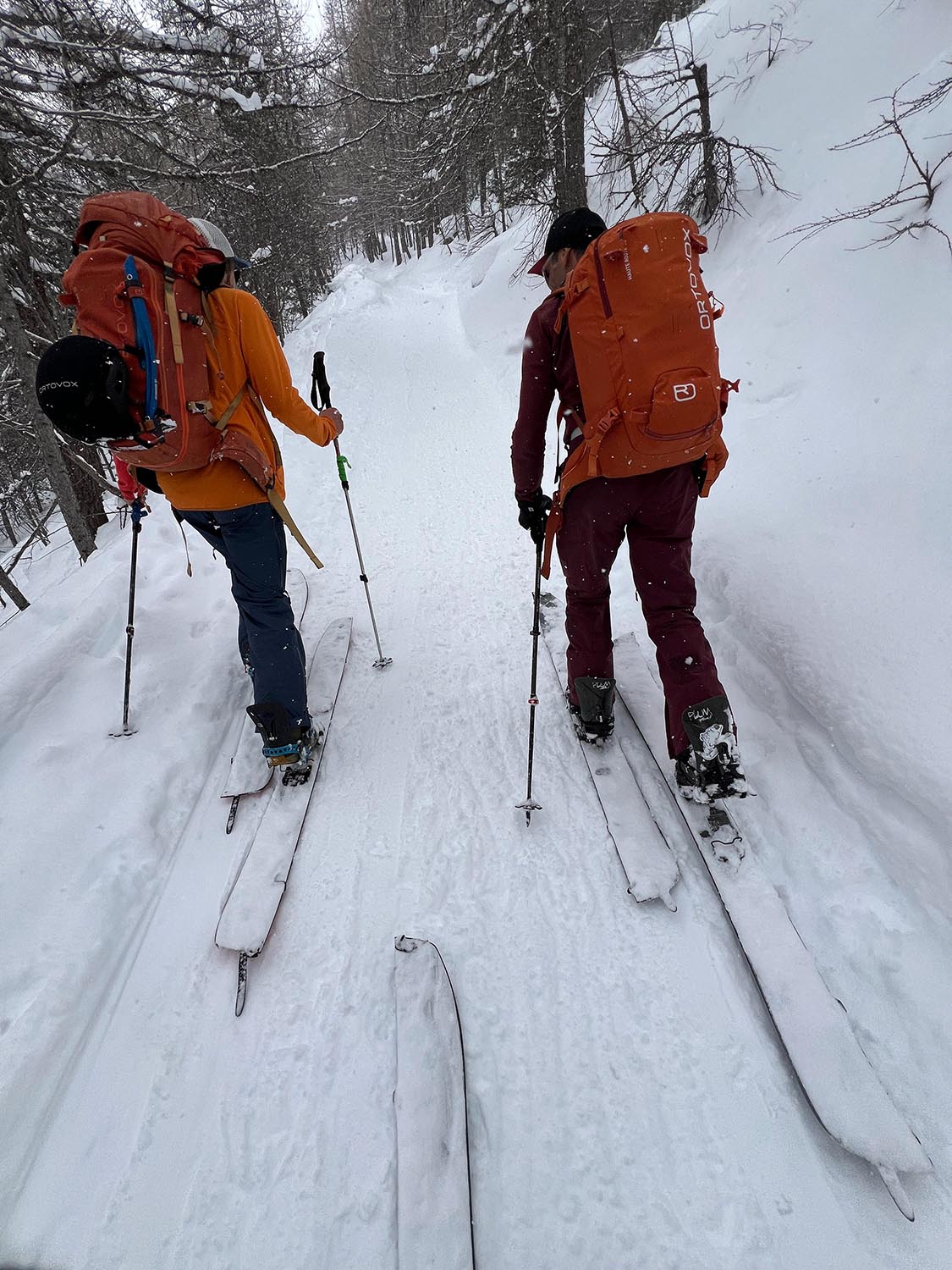 tests splitboards à la montée
