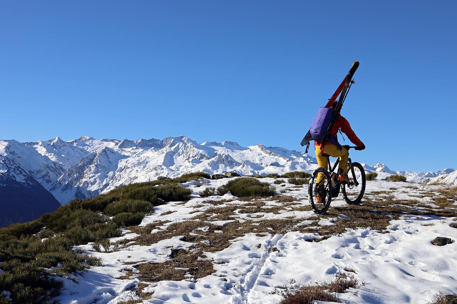 Velo Ski Devant Laneto
