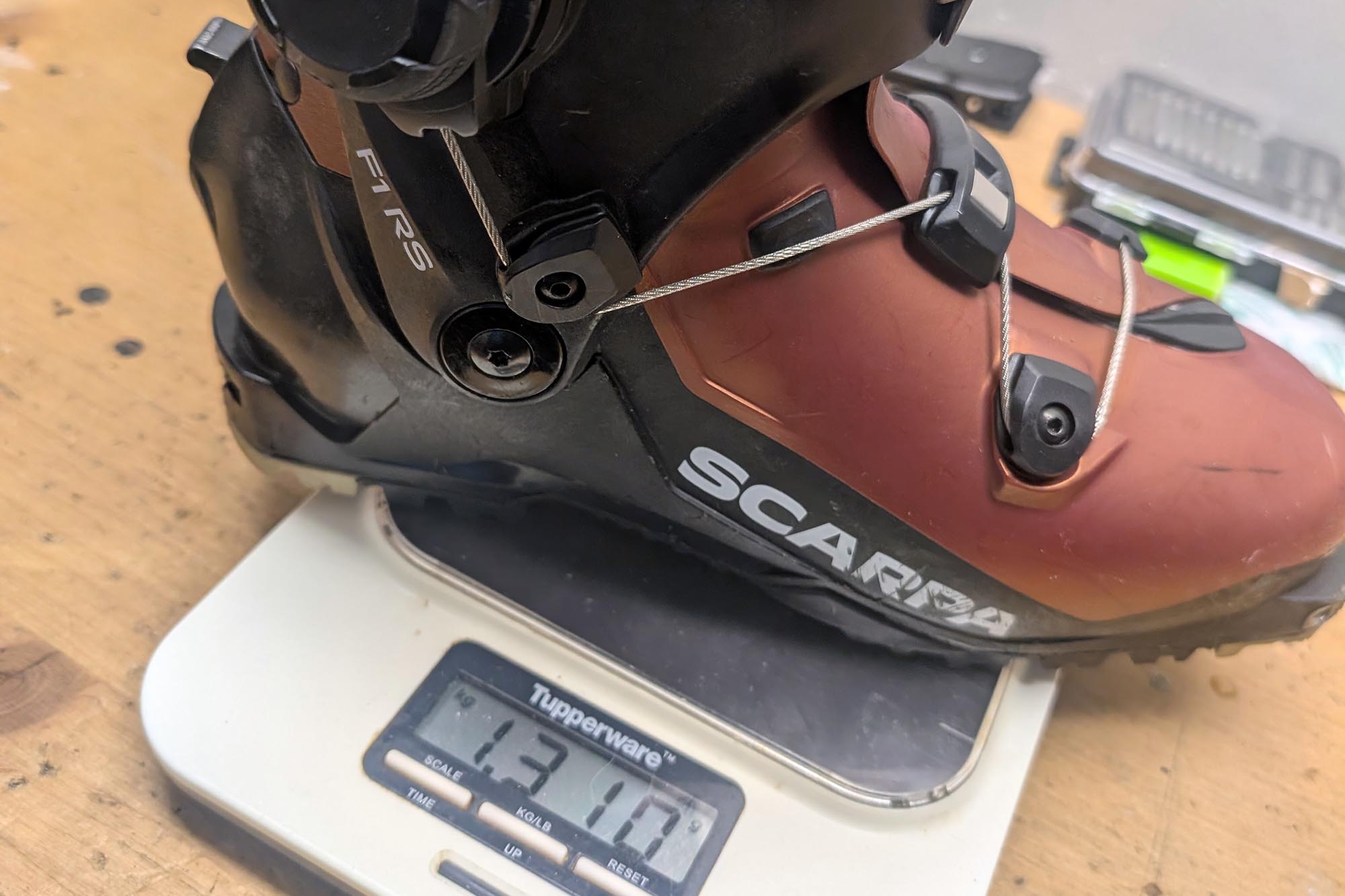 Poids Scarpa F1 Rs