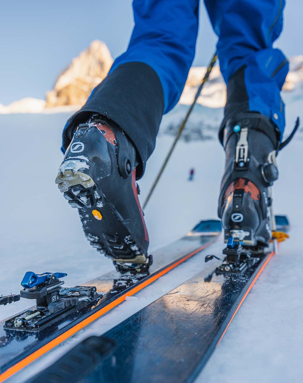 Test Montee Chaussure Ski Rando Scarpa F1 Rs