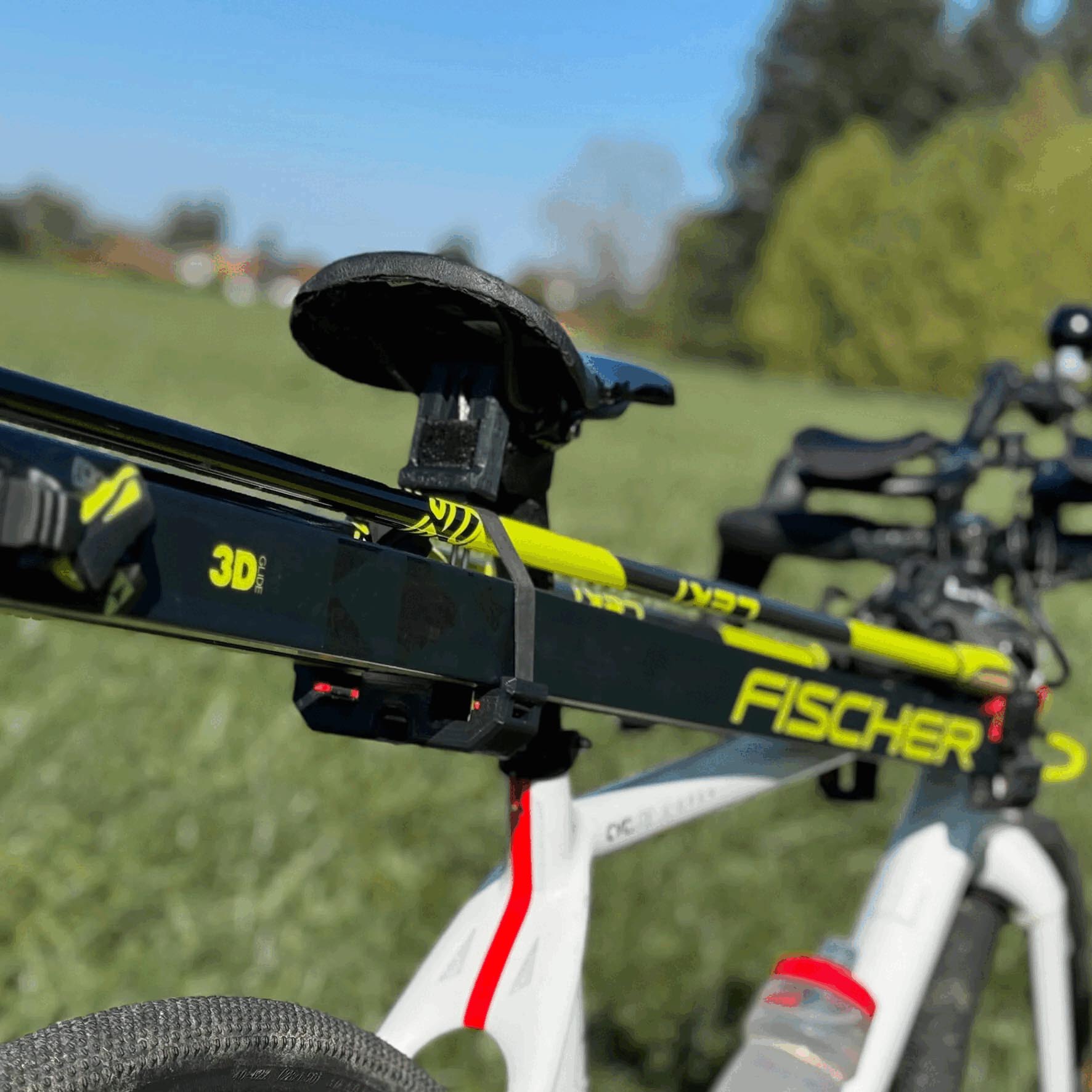 Porte Skis Velo Cyclite Ski Rack